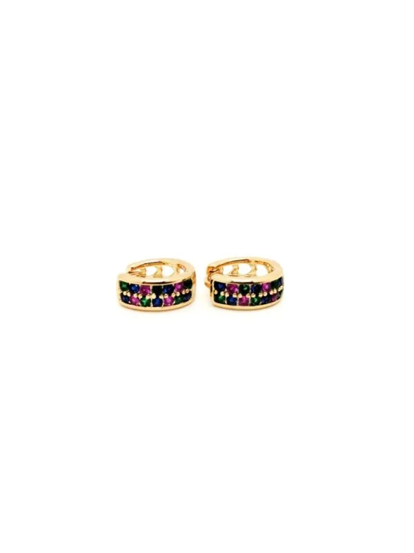 PENDIENTES CHAPADO DE ORO