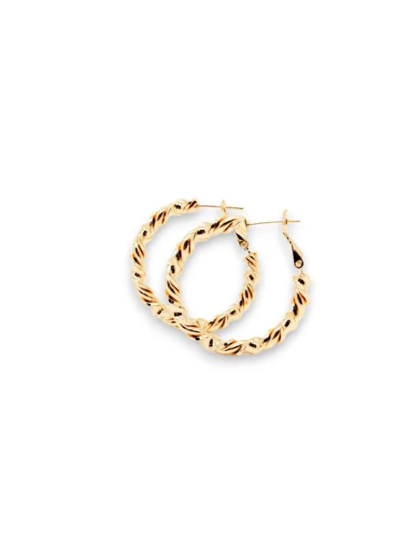PENDIENTES CHAPADO DE ORO