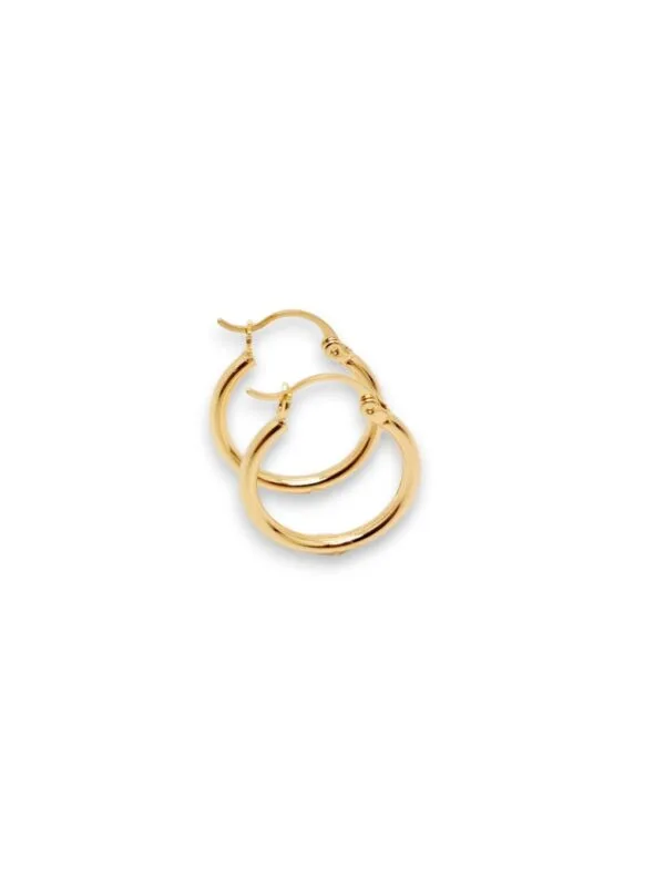 PENDIENTES CHAPADO DE ORO
